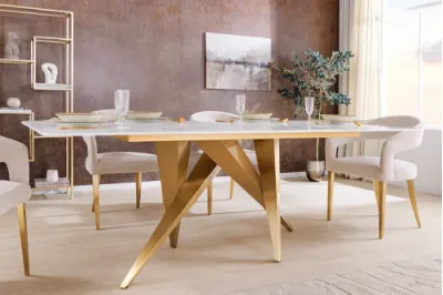 Kuhinjski stol "Mesa Danza Dorada"