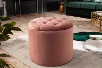 Barock Dusty Pink Tabure