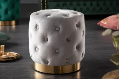 Barock Grey Gold Tabure